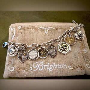 Brighton Honor Above All Truth Liberty Justice Charm Bracelet